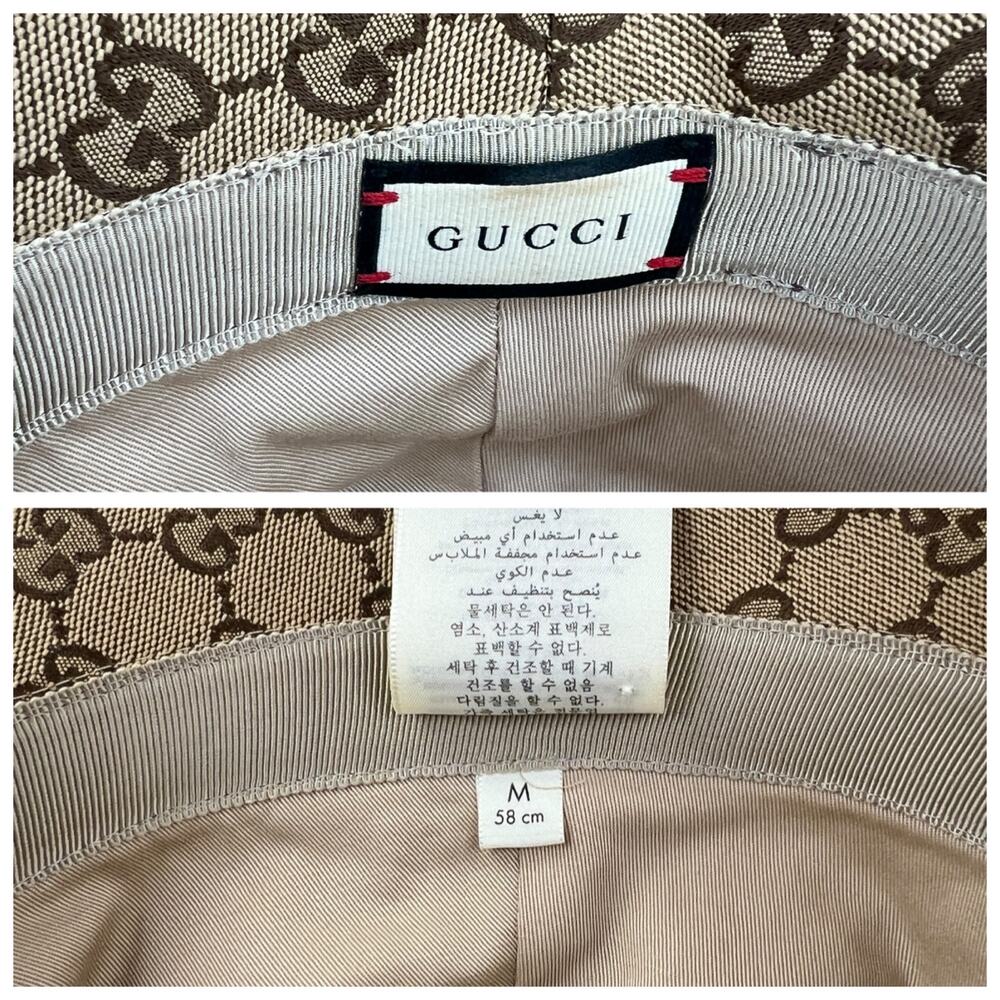 Gucci Monogram Canvas Bucket Hat - Picture 5 of 5